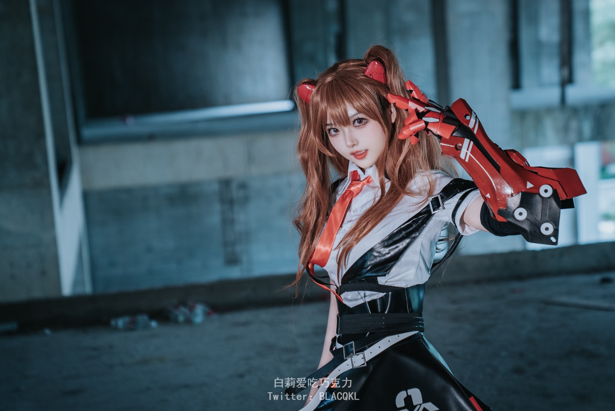 白莉爱吃巧克力 Cosplay写真摄影作品 1